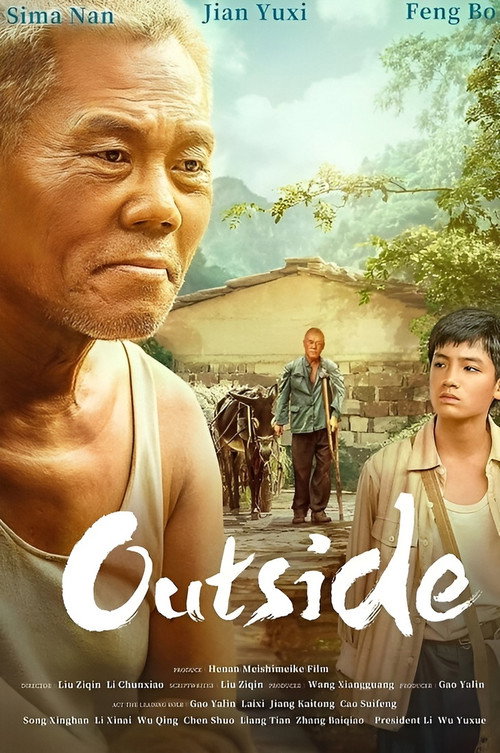 Outside